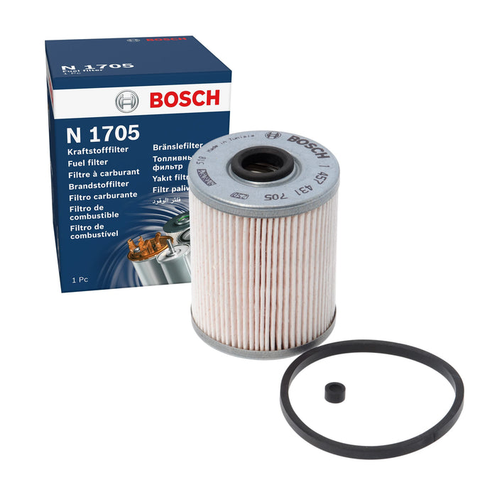 Genuine Bosch Car Fuel Filter N1705 fits Vauxhall Movano CDTi - 2.5 - 06-10 1457