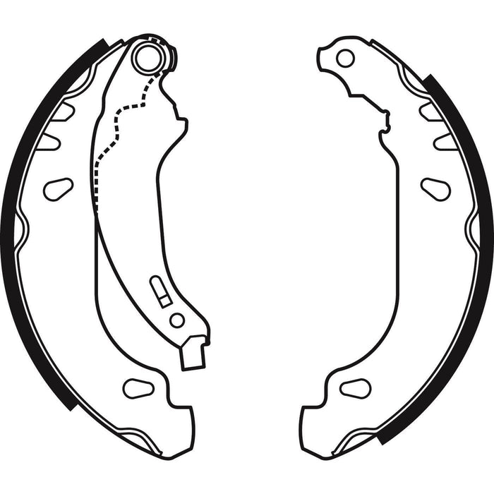 Apec Brake Shoe Rear Fits Dacia Sandero Renault Clio