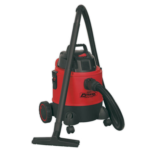 Sealey Vacuum Cleaner Wet & Dry 20L 1250W/230V PC200 Sealey  - Dynamic Drive