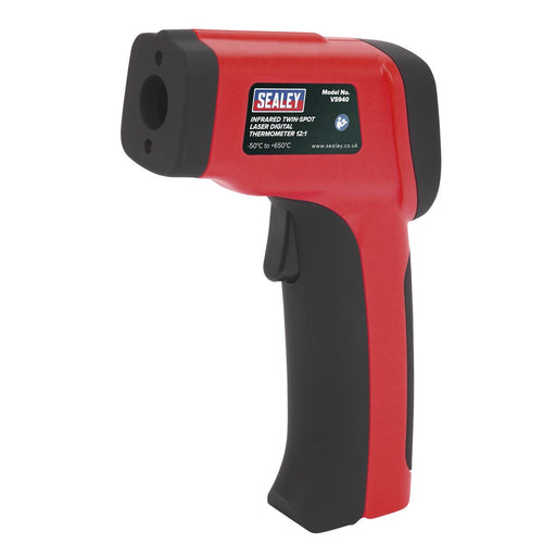 Sealey Infrared Twin-Spot Laser Digital Thermometer 12:1 VS940 Sealey  - Dynamic Drive