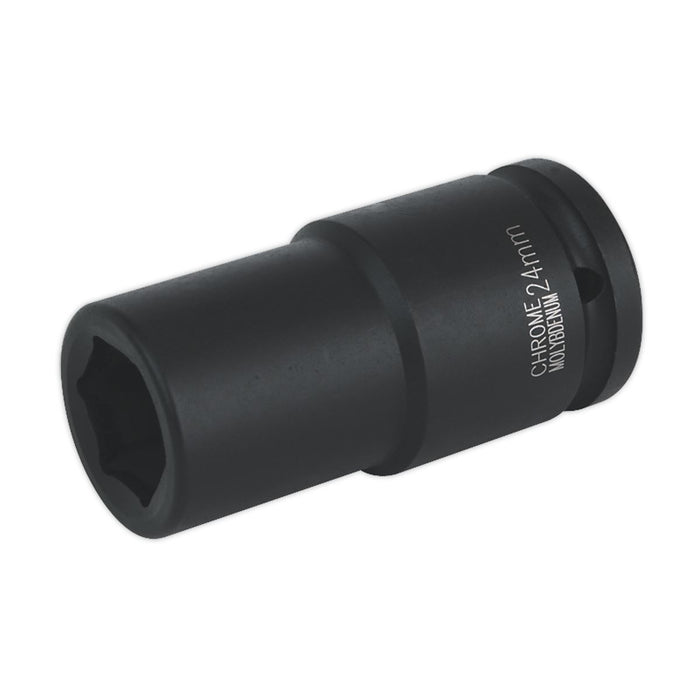 Sealey Impact Socket 24mm Deep 3/4"Sq Drive IS3424D