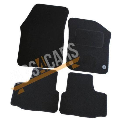 Fully Tailored Purple Trim Carpet Mats fits for VW Up 12 > Set of 4 With 2 Clips UKB4C  - Dynamic Drive