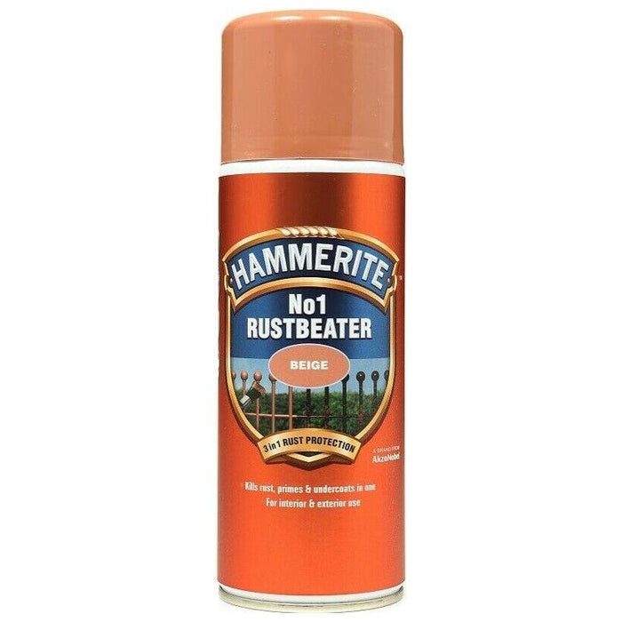 2x Hammerite NO.1 Rust Beater Aerosol Anti Corrosion Protection Spray 400ml