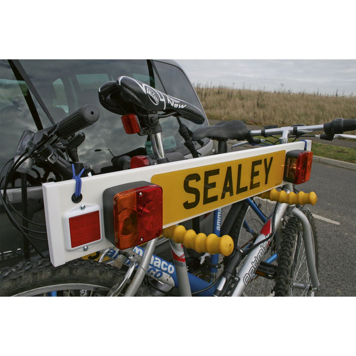 Sealey Trailer Board for use with Bicycle Carriers 3ft with 2m Cable TB3/2