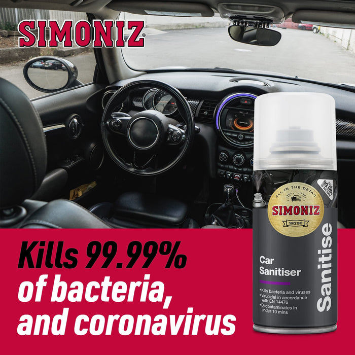 Simoniz Car Sanitiser - 150ml Simoniz  - Dynamic Drive