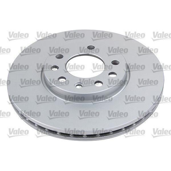 Valeo Front Brake Disc 672607 Automotive Part Set of 2 fits Opel Vectra C