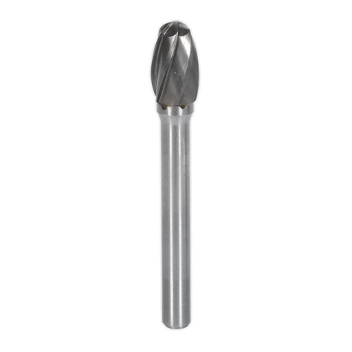 Sealey Tungsten Carbide Rotary Burr Arc Round Nose Ripper/Coarse SDBC4 Sealey  - Dynamic Drive