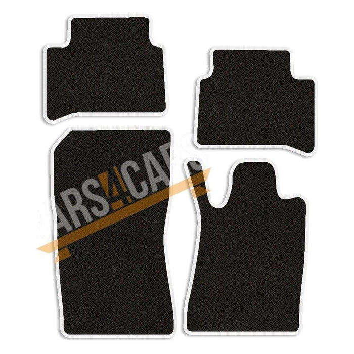 Tailored White Trim Carpet Mats for Mercedes E Class 02-05 2002 2003 2004 2005 UKB4C  - Dynamic Drive