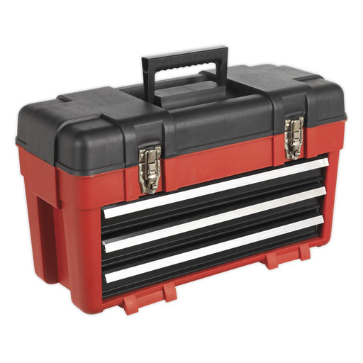 Sealey Toolbox 585mm 3 Drawer Portable AP1003 Sealey  - Dynamic Drive