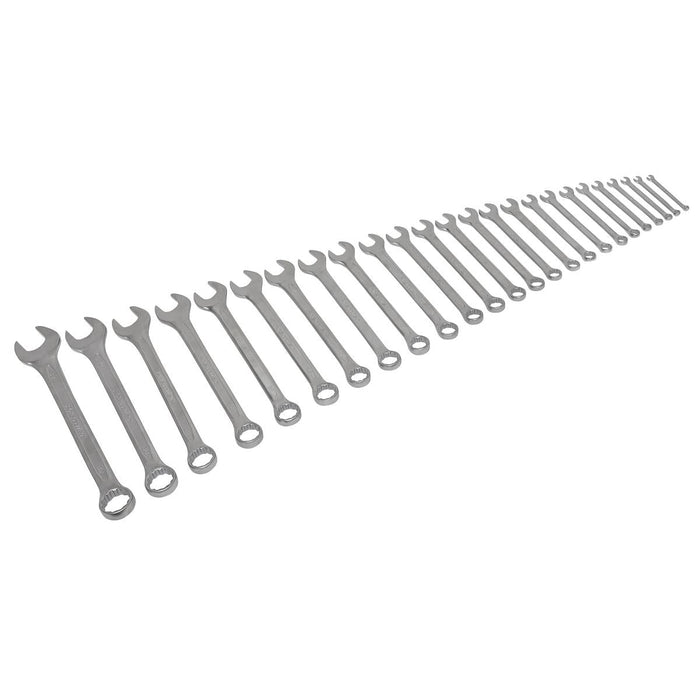 Sealey Combination Spanner Set 25pc Metric AK63258 Sealey  - Dynamic Drive