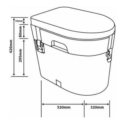 Blue Diamond Nature Calls Eco Composting Toilet