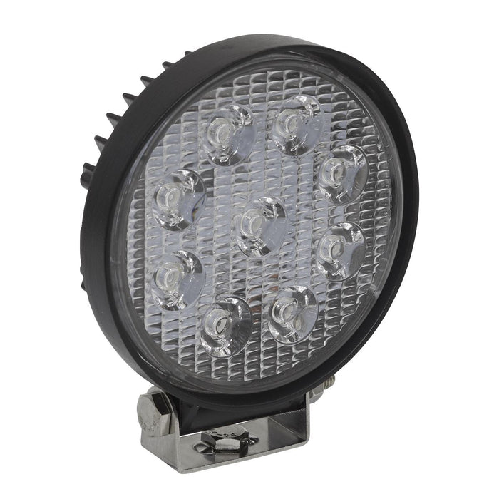 Sealey Round Worklight with Mounting Bracket 27W SMD LED LED3R