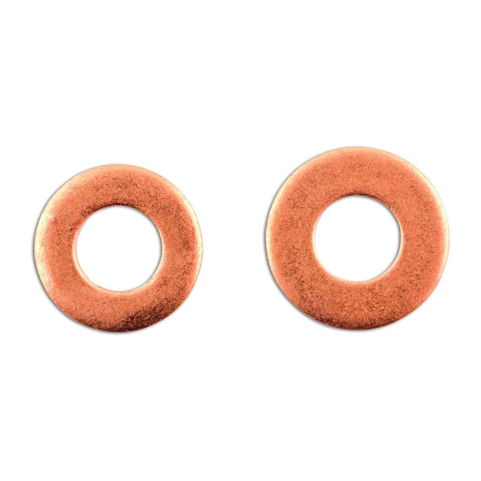 Connect Copper Washers - Injection - 13.85mm x 7.3mm x 1.4mm - Pack Of 50 Connect  - Dynamic Drive