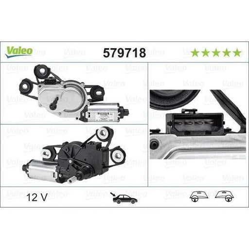 Genuine Valeo fits Wiper Motor Rear Seat Exeo Sportourer Valeo  - Dynamic Drive