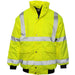 Hi Vis Bomber Jacket Quilted Small for Caravans and Motorhomes Nova  - Dynamic Drive