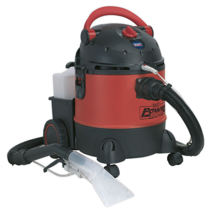 Sealey Valeting Machine Wet & Dry with Accessories 20L 1250W/230V PC310 Sealey  - Dynamic Drive