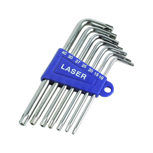 Laser Tamperproof Star Key Set 7pc 3498 Laser Tools  - Dynamic Drive