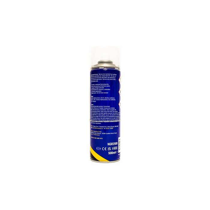 2x NAPA Clear Spray Grease 500ml Water Resistant Aerosol Lubricant PTFE Chain Napa  - Dynamic Drive