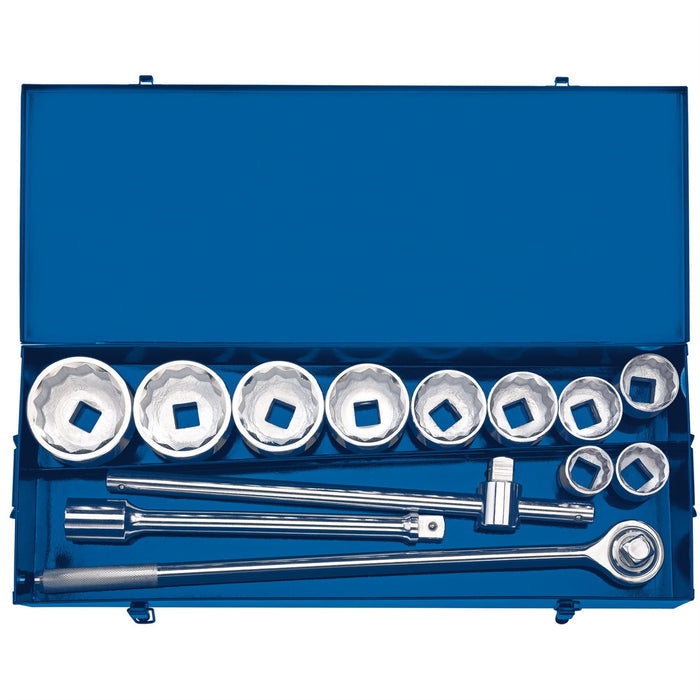 Draper Metric Socket Set in Metal case, 1" Sq. Dr. (13 Piece) 16441 Draper  - Dynamic Drive