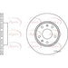 Apec Brake Disc Front Fits Land Rover Freelander Apec  - Dynamic Drive