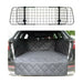 Car Mesh Dog Guard & Quilted Boot Liner Mat & Bumper Protector fits Jeep UKB4C  - Dynamic Drive