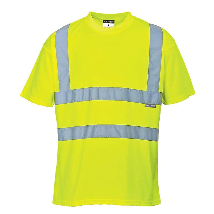 Portwest Hi-Vis T-Shirt - Yellow - Small Portwest  - Dynamic Drive