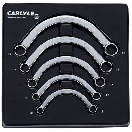 Carlyle Hand Tools Spanner Set - Half Moon - Metric - 5 Piece Carlyle Hand Tools  - Dynamic Drive