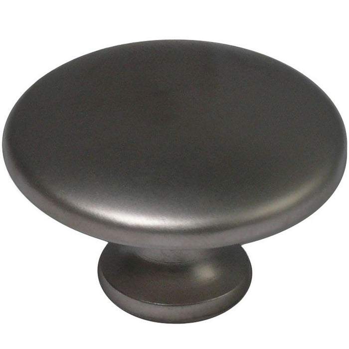 AG Matt Nickel Knob 23mm for Motorhome and Caravan