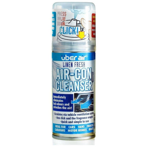 4 x UBER AIR aircon conditioning bomb cleaner purifier freshener Linen Fresh Uber Air  - Dynamic Drive