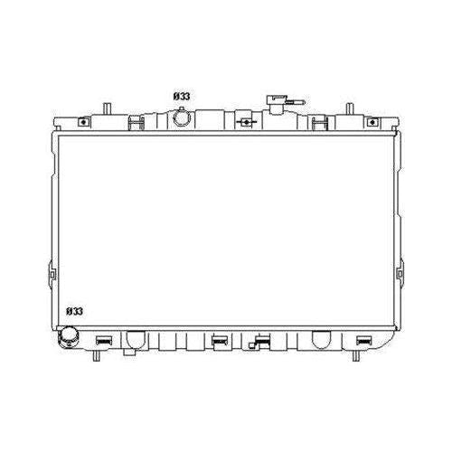 NRF Radiator 53355