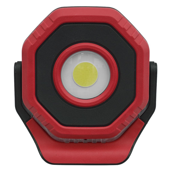 Sealey Rechargeable Pocket Floodlight with Magnet 360 14W COB LED Red Sealey  - Dynamic Drive