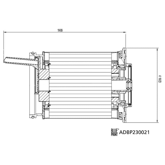 Blue Print ADBP230021 Fuel Filter