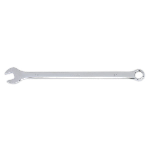 Sealey Combination Spanner Extra-Long 14mm AK631014 Sealey  - Dynamic Drive