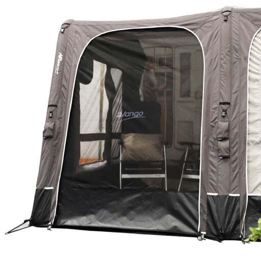 Vango MD205 - Riviera 390 Front Mesh Door Set Black Vango  - Dynamic Drive