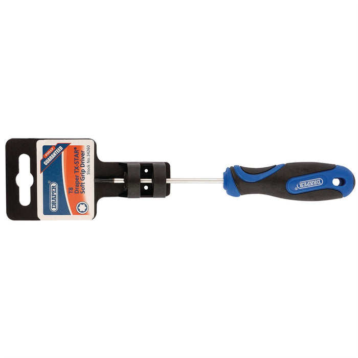 Draper TX-STAR Soft Grip Screwdriver, T8 34260 Draper  - Dynamic Drive