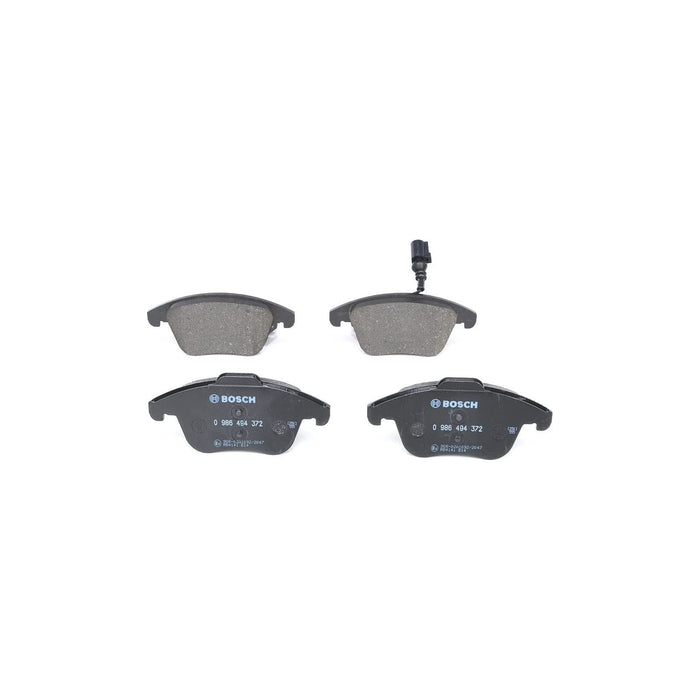 Bosch Brake Pad Set Bp1280 fits VW Tiguan TDi|TDi BlueMotion - 2.0 - 07-18 09864