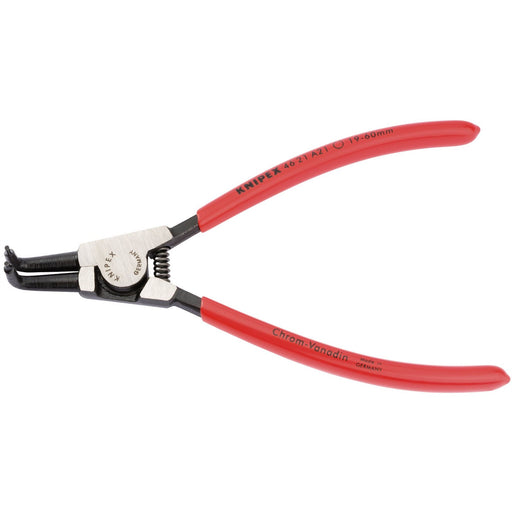 Draper Knipex 46 21 A21 SBE A21 Bent External Circlip Pliers, 19 - 60mm 50746 Draper  - Dynamic Drive