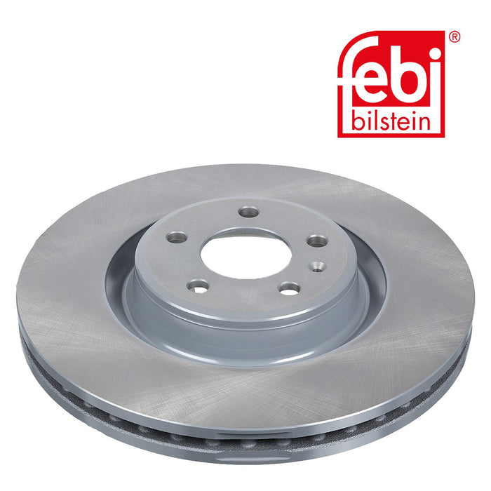 Genuine FEBI Front Brake Discs & Pads Set Vented for Audi Q5