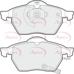 Apec Brake Pads Front Fits Opel Astra Saab 9-3 9-5 Vauxhall Zafira