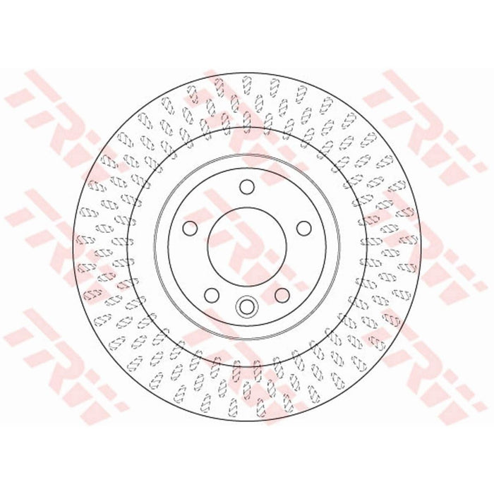 Genuine TRW Brake Disc (Single) DF6528S TRW  - Dynamic Drive