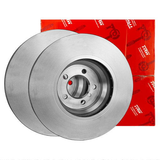 Genuine TRW Brake Disc (Pair) DF6225 TRW  - Dynamic Drive