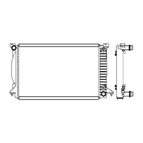 NRF Radiator 50544