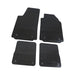 Fully Tailored Black Rubber Car Mats for Audi A2 00-05 Set of 4 With 8 Clips UKB4C  - Dynamic Drive