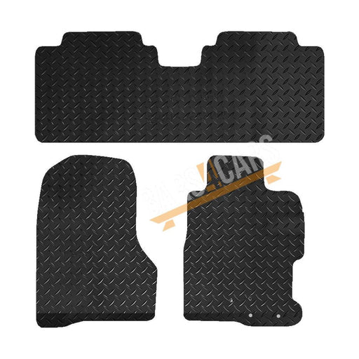 Tailored Rubber Mats fits Honda Civic 5 Door + Clips 2001 2002 2003 2004 2005 20 UKB4C  - Dynamic Drive