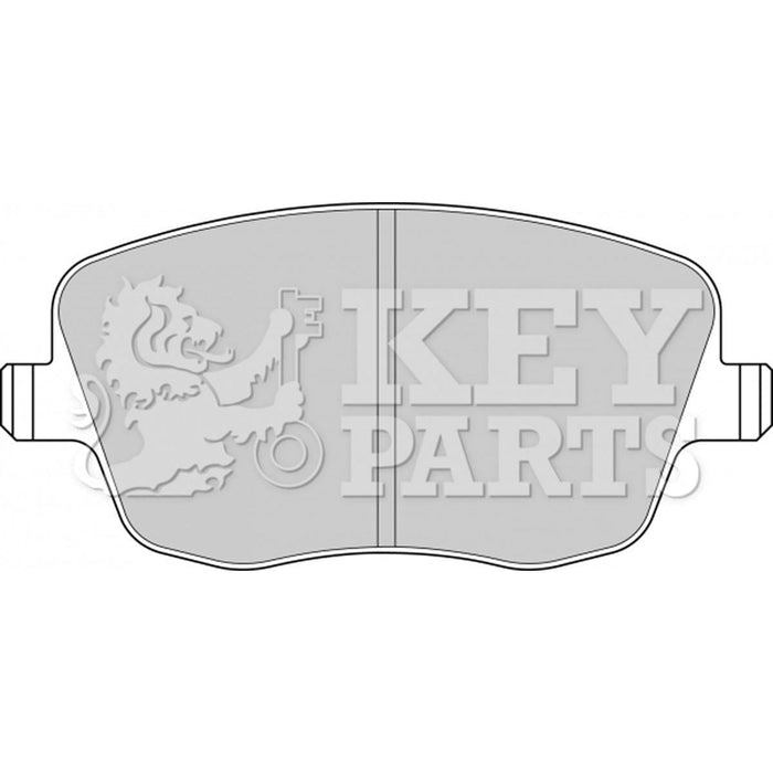 Genuine Key Parts KBP1825 Front Brake Pads (Lucas-Girling)