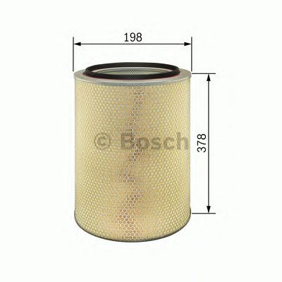 Bosch Cv Air Filter S9950 (Hgv) fits Volvo FL 12 420 - 12.1 4x2 - 95-98 14574299 Bosch  - Dynamic Drive