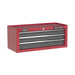 Sealey Mid-Box 3 Drawer with Ball-Bearing Slides Red/Grey AP22309BB Sealey  - Dynamic Drive