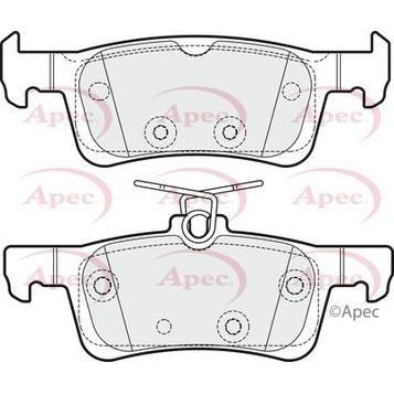 Apec Brake Pads Rear Fits Peugeot 308