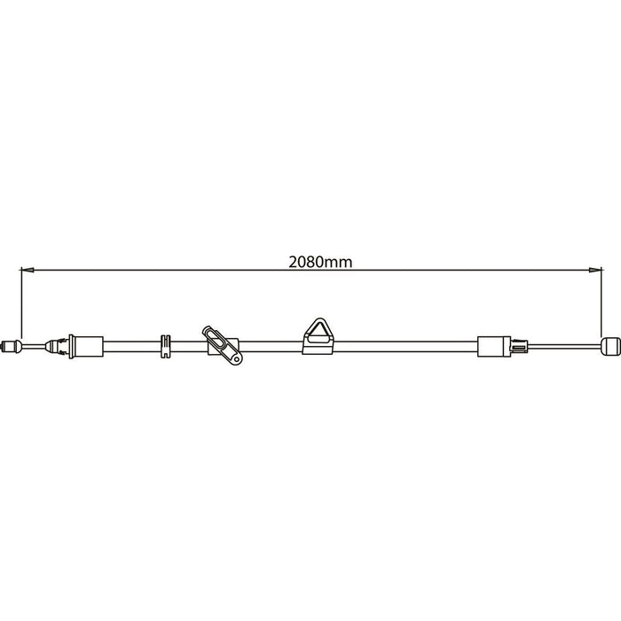 Apec Brake Cable Rear Left Fits Ford Galaxy Mondeo S-Max