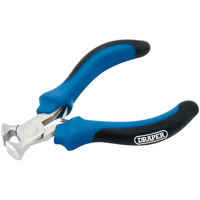 Draper Soft Grip End Cutting Mini Pliers, 100mm 12535 Draper  - Dynamic Drive